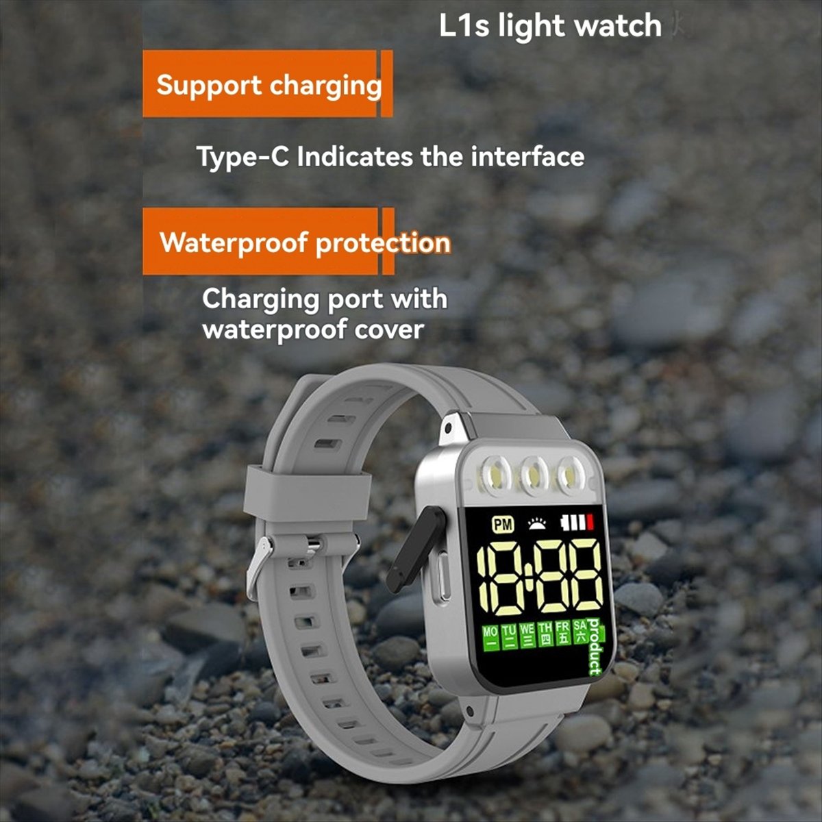 Electronics Gadgets For Men - HAPPY DIAN! Montres électroniques LED de
