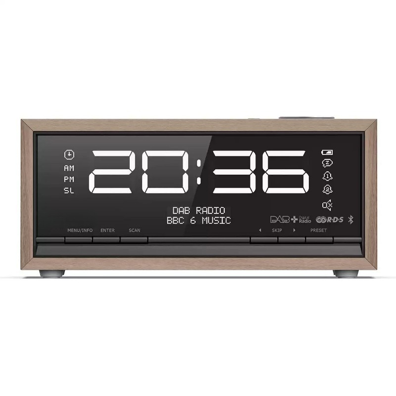 Digital Alarm Clock - Radio-réveil numérique DAB+ FM avec horloge