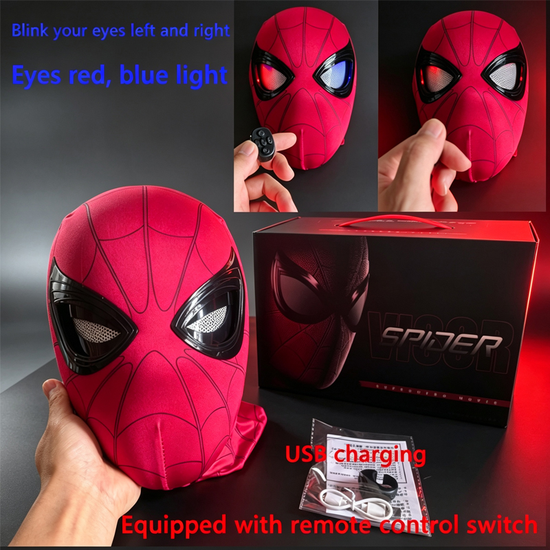 Electronics Gadgets For Men - Nouveau Masque Électronique Spider-Man à l'échelle