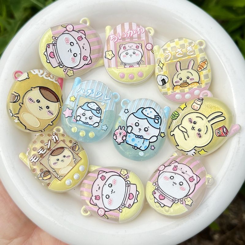 Mobile Electronics Gadgets - Porte-clés lumineux imprimé Chiikawa, pendentif de
