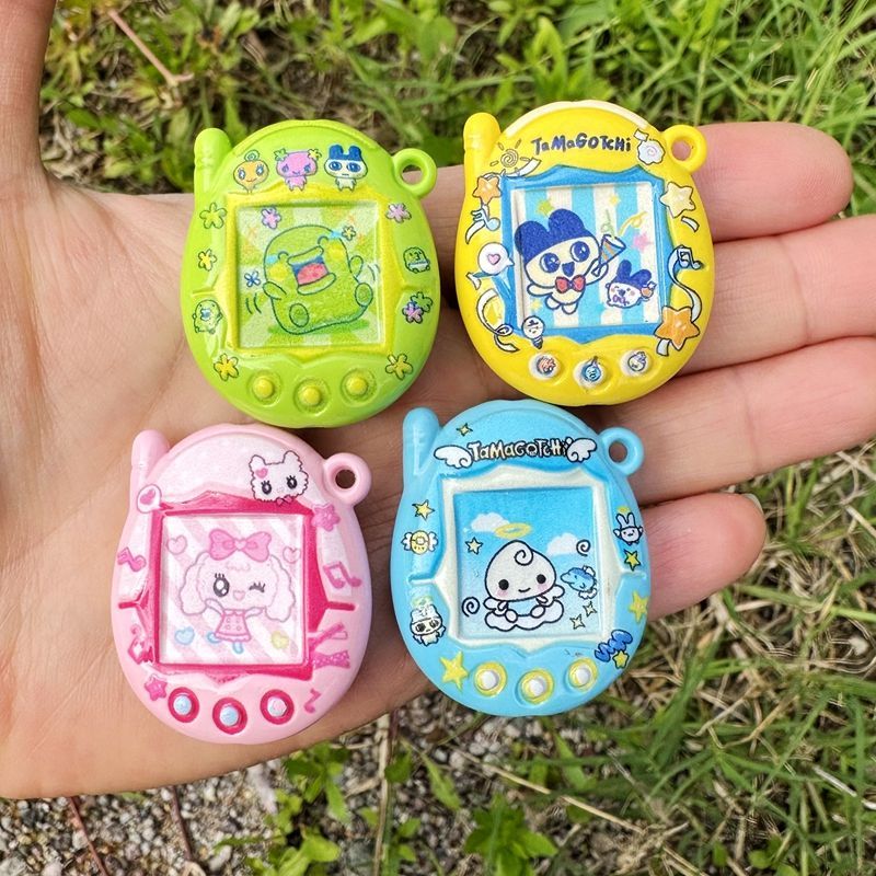 Mobile Electronics Gadgets - Perles imprimées double face Tamagotchi, matériaux
