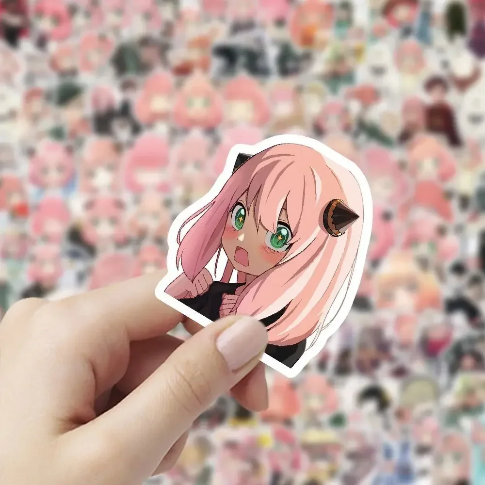 Mobile Electronics Gadgets - 100 autocollants SPY×FAMILY - Personnage d'anime