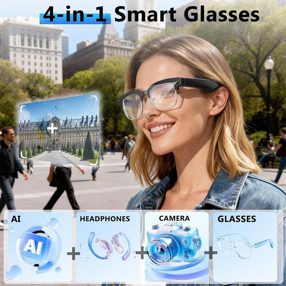 Lunettes Intelligentes 4K IA a - Smart Glasses Ar avis et prix