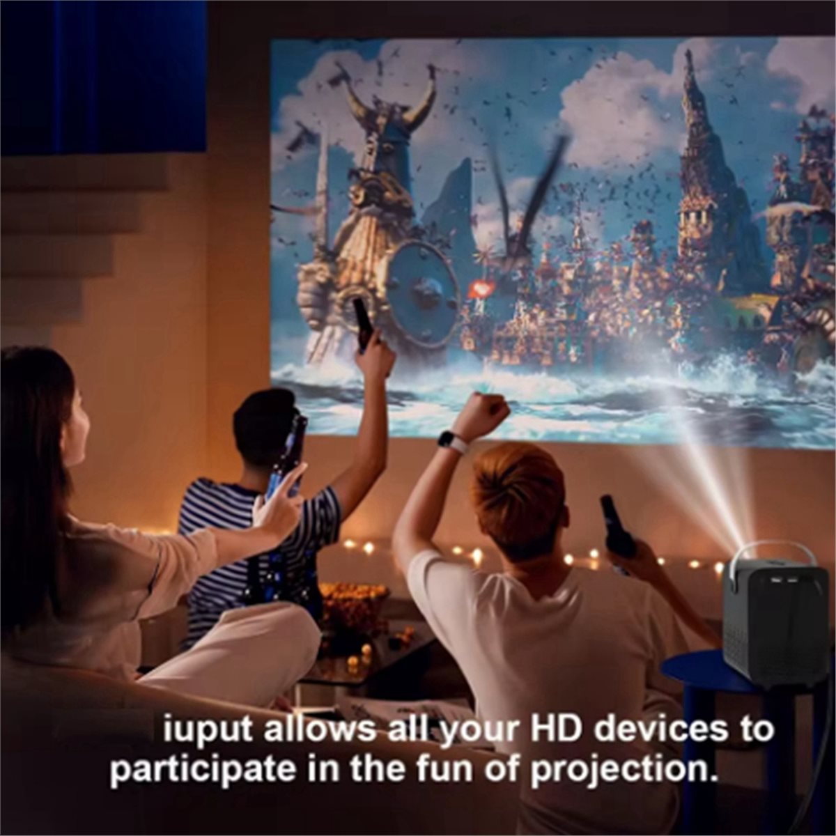 Y315A* ☀ ▃ Mini projecteur int - Mini Projector Portable avis et prix