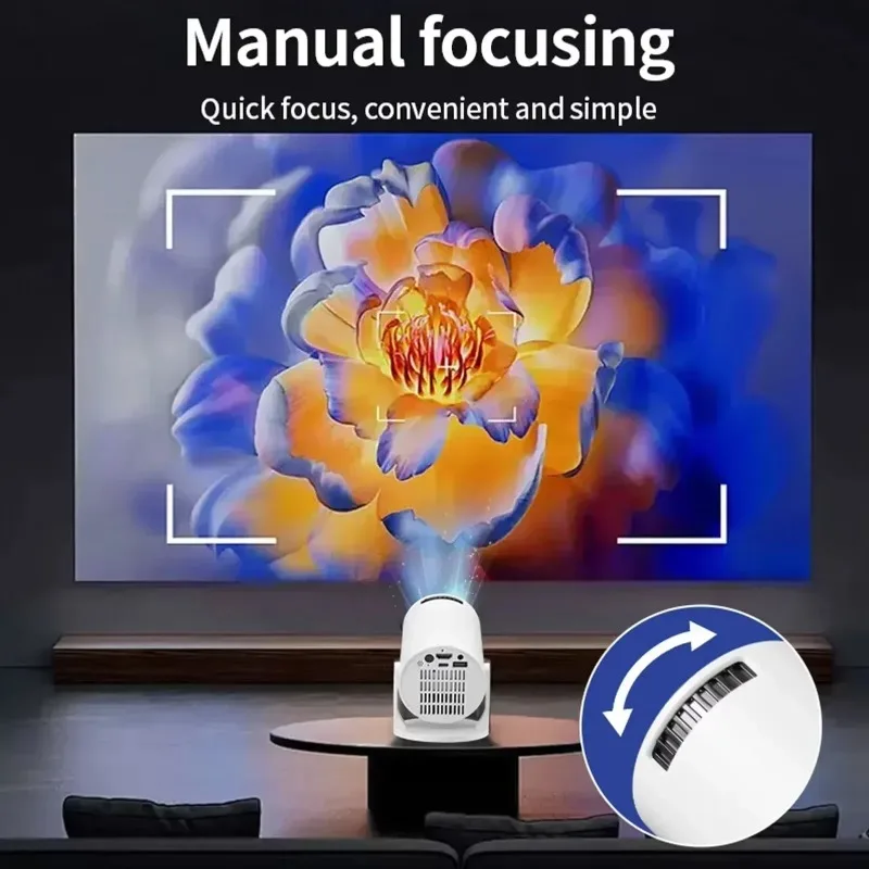 Nouveau projecteur 4K Android  - Mini Projector Portable avis et prix