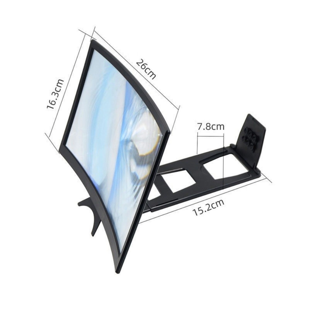 Loupe d'écran 3D de 12 pouces  - Mini Projector Portable avis et prix