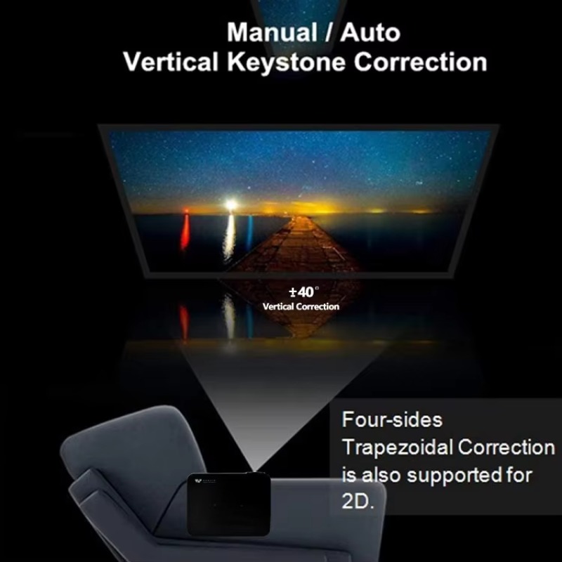 Projecteur de cinéma maison po - Mini Projector Portable avis et prix