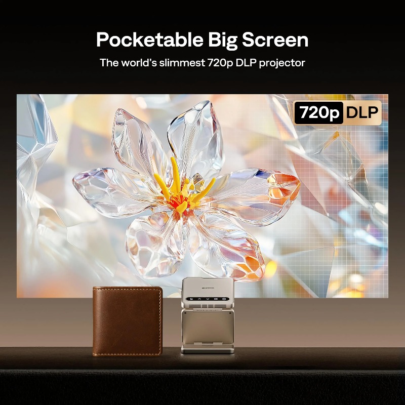 Yinzam ZIP Gold Tri-Fold Porta - Mini Projector Portable avis et prix