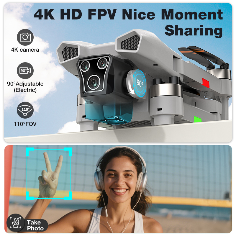 NOUVEAU Drone L017 Pro Brushle - Electronic Gadgets avis et prix