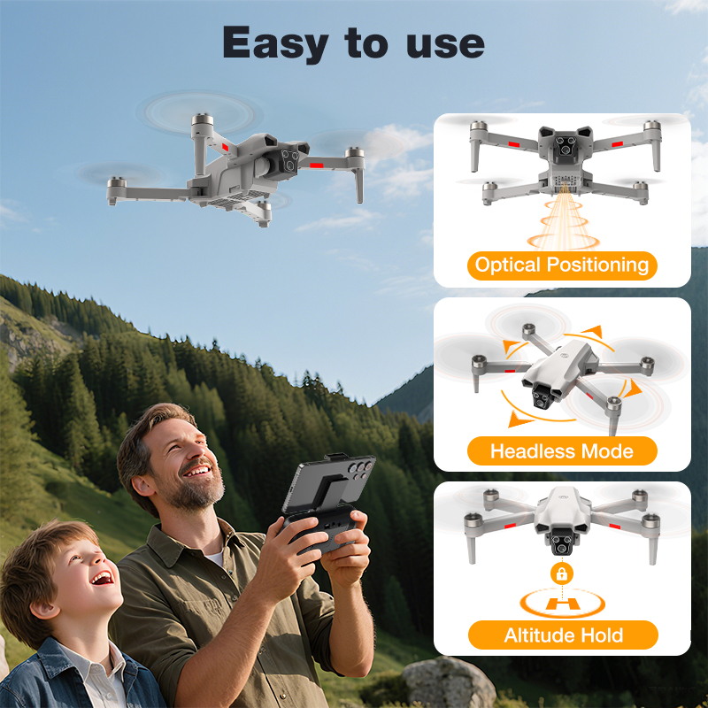 NOUVEAU Drone L017 Pro Brushle - Electronic Gadgets avis et prix