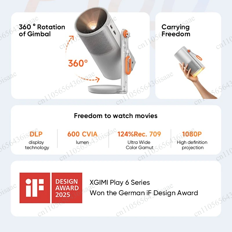 Mini projecteur DLP Play 6e, 1 - Mini Projector Portable avis et prix