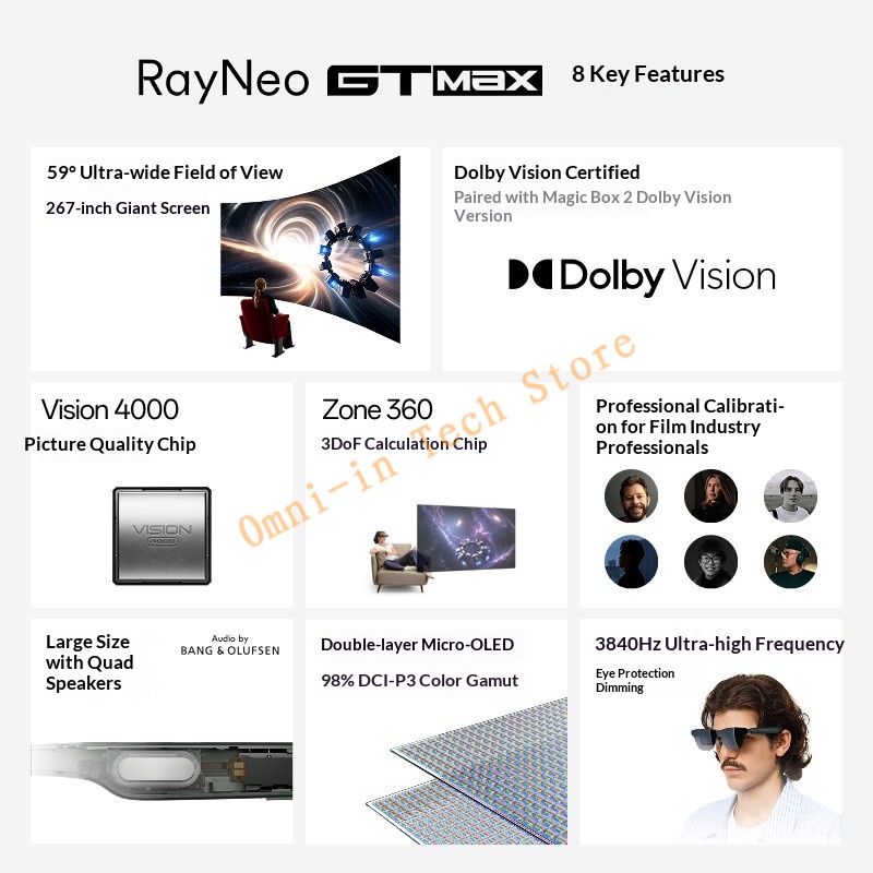 Lunettes intelligentes RayNeo  - Smart Glasses Ar avis et prix